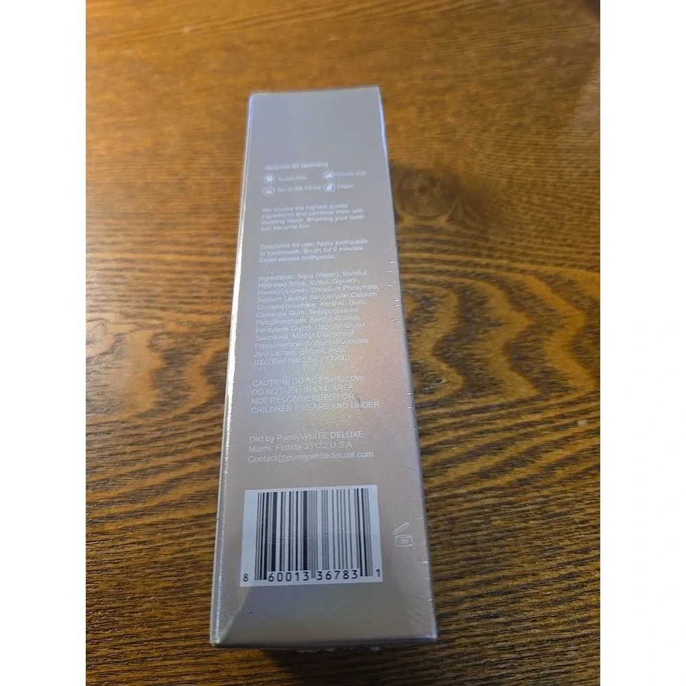 PurelyWHITE | Flavored Whitening Toothpaste, Remineralize & Repair Sensitive